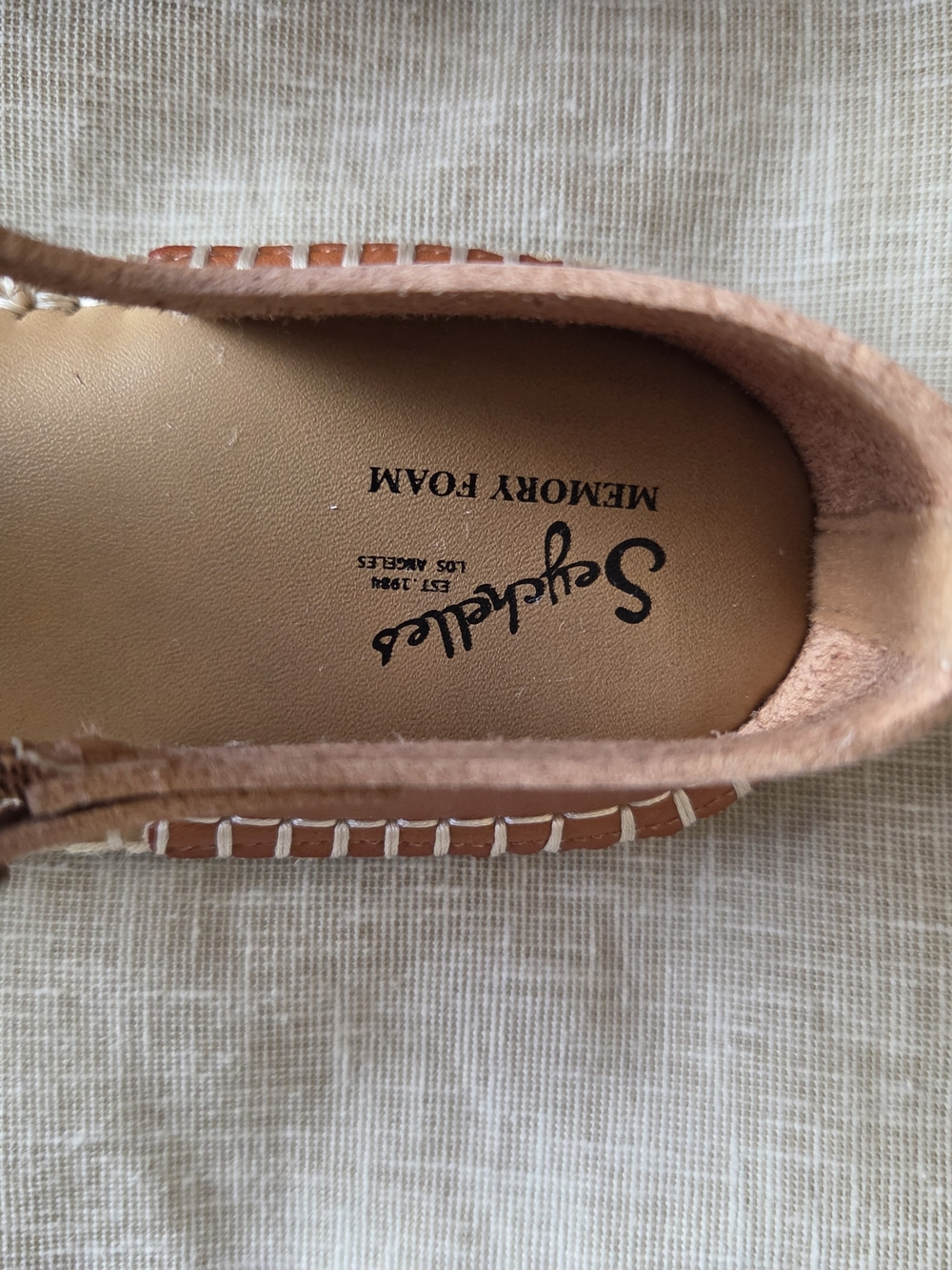 Seychelles Fisherman Espadrilles Sandals Faux Leather - Picture 3 of 9